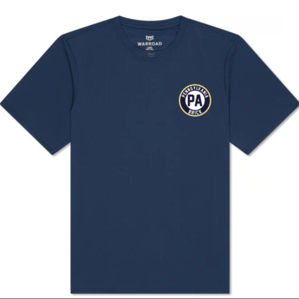 Spring 2026 - Team Pennsylvania Brick - Customized Youth Prospect Tech Tee - Navy (Warroad Brand)
